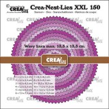 Crea-Nest-Lies Kreise mit gewelltem Rand