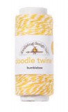Doodle Twine - bumblebee gelb / weiss