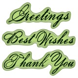 Expressions - Mini Cling Stamps