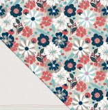 Just Because - Full Bloom / Pin Stripe 30,5x30,5 c Just Because - Full Bloom / Pin Stripe 30,5x30,5 c