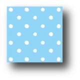 Dots - Bluebird 8.5 x 11 inch