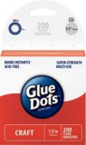 Glue Dots Craft - 200 Stück stark klebend / 1,3cm