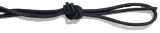Lederriemen rund, braun - ca. 2mm x 1 m