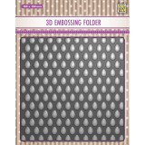 Nellies Choice 3-D Embossing Folder Eggs