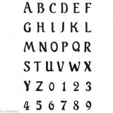 Alphabet - Clear Stamps Lola Majuscule