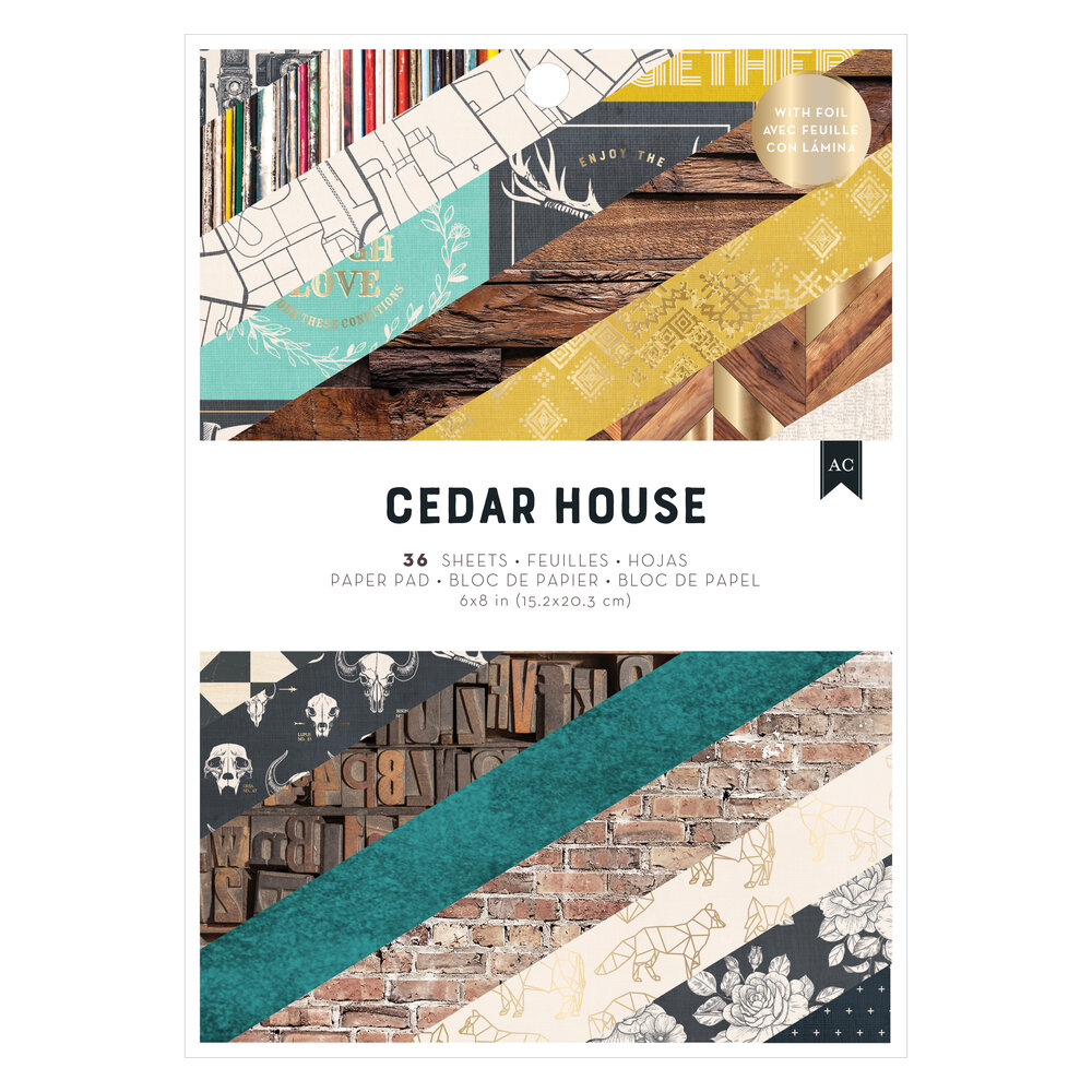 Cedar House - Paper Pad 15,2 x 20,3 cm - zum Schließen ins Bild klicken