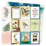 Fernwood - 3x4 inch Journaling Fernwood - 3x4 inch Journaling