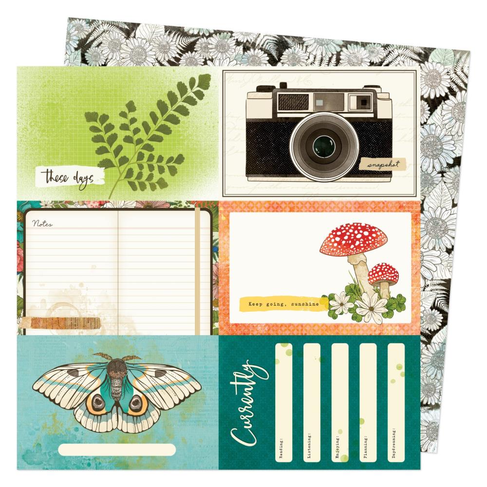 Fernwood - 4x6 inch Journaling 30,5x30,5 cm - zum Schließen ins Bild klicken