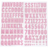 Hey Hello - Alpha Foam Thickers Sticker Hey Hello - Alpha Foam Thickers Sticker