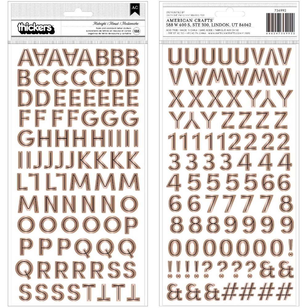 Spoooky - Alpha Thickers Sticker - zum Schließen ins Bild klicken