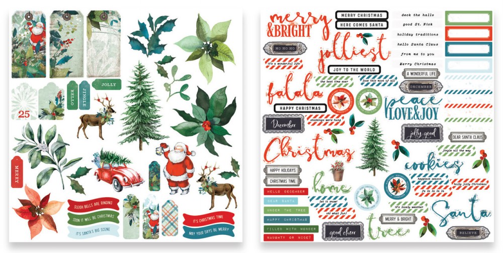Season of Joy Arden Creative Studio Ephemera Pack