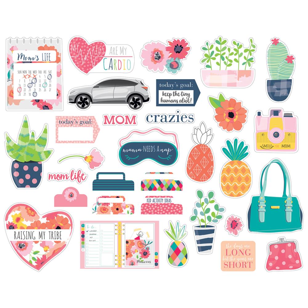 Mom Life - Paper Pieces Die-Cuts - zum Schließen ins Bild klicken