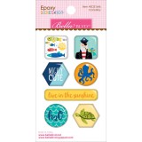 Secrets of the Sea Boy - Epoxy Icon Sticker Secrets of the Sea Boy - Epoxy Icon Sticker