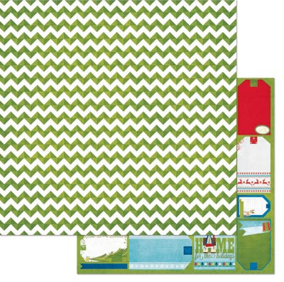 Elf Magic - Chevron 30,5x30,5 cm - zum Schließen ins Bild klicken