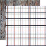 By The Sea - Nautical Plaid 30,5x30,5 cm By The Sea - Nautical Plaid 30,5x30,5 cm