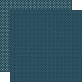 Dots Paper - Navy 30,5x30,5 cm