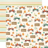 Fall Market - Wagon Time 30,5x30,5 cm Fall Market - Wagon Time 30,5x30,5 cm