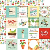 Farm to Table - 3x3 inch Journaling Cards 30,5x30,5 cm Farm to Table - 3x3 inch Journaling Cards 30,5x30,5 cm