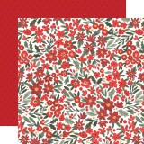Happy Christmas - Christmas Floral 30,5x30,5 cm