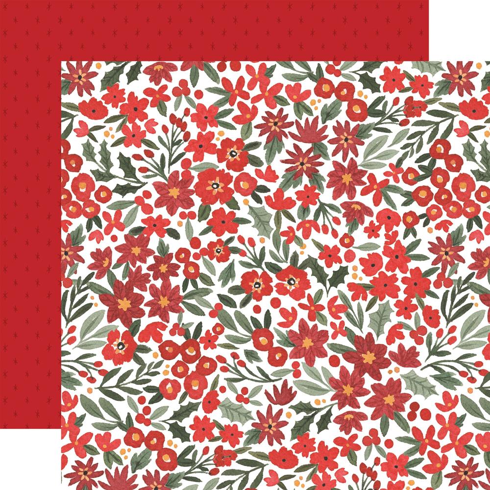 Happy Christmas - Christmas Floral 30,5x30,5 cm