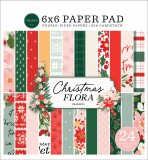 Christmas Flora Peaceful Paper Pad 15,2x15,2 cm