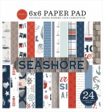 Seashore - Paper Pad 15,2x15,2 cm von Carta Bella