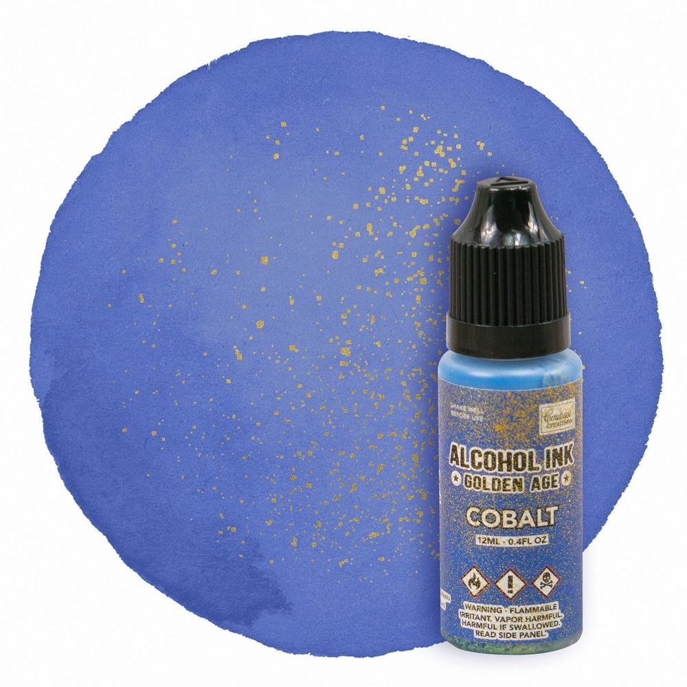 Alcohol Ink - Golden Age Cobalt von Couture Cre - zum Schließen ins Bild klicken