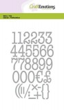 Typewriter - Zahlen von CraftEmotions
