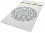 CraftEmotions Die - border round magic flower Card CraftEmotions Die - border round magic flower Card