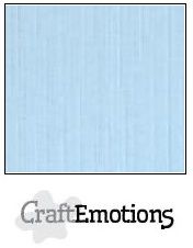 Leinenkarton - azurblau von Craft Emotions 30,5x30 - zum Schließen ins Bild klicken