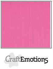 CraftEmotions Leinenkarton magenta 30,5x30,5 cm