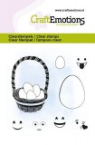 CraftEmotions Clearstamps 6x7cm - Eigesicht - Oste