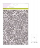 CraftEmotions Glitter Karton silber 5 Bögen CraftEmotions Glitter Karton silber 5 Bögen