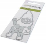 CraftEmotions Die - gnome Card 5x10cm CraftEmotions Die - gnome Card 5x10cm