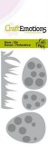 CraftEmotions Die - Gras und Eier mit Dots CraftEmotions Die - Gras und Eier mit Dots