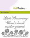 CraftEmotions Die - Gute Besserung (DE) Card CraftEmotions Die - Gute Besserung (DE) Card