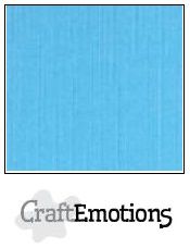 Leinenkarton - aqua von Craft Emotions