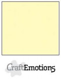 Leinenkarton - hellgelb von Craft Emotions 30,5x30