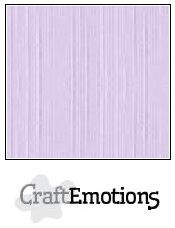 Leinenkarton - lavendel pastell von Craft Emotions - zum Schließen ins Bild klicken