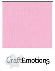 Leinenkarton - rosa 30,5x30,5 cm