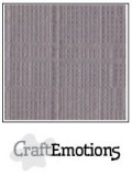 Leinenkarton - silbergrau von Craft Emotions 30,5x