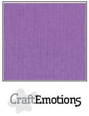 Leinenkarton - lila von Craft Emotions 30,5x