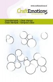 CraftEmotions Clearstamps 6x7cm - Luftblasen CraftEmotions Clearstamps 6x7cm - Luftblasen