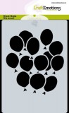 Craftemotions Mask / Stencil - Girlande Flaggen Craftemotions Mask / Stencil - Girlande Flaggen