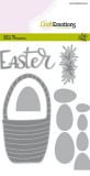 CraftEmotions Die - Easter Osterkorb mit Eiern