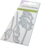CraftEmotions Die - getrocknete Blumen / Pampas Gr CraftEmotions Die - getrocknete Blumen / Pampas Gr