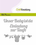 CraftEmotions Dies - Unser Baby ist da CraftEmotions Dies - Unser Baby ist da