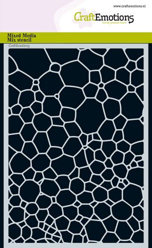 CraftEmotions Mask stencil Wasserblasen 2