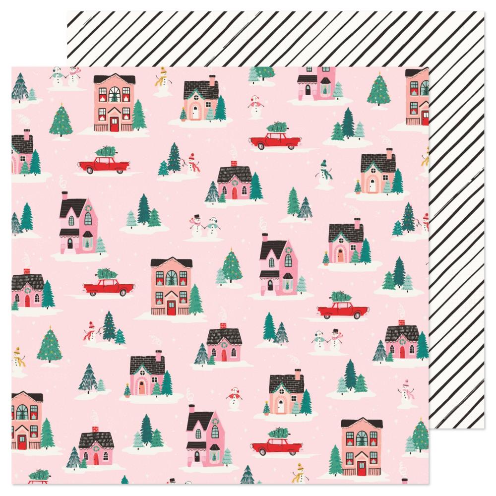 Hey Santa - City Sidewalks 30,5x30,5 cm