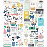 Sunny Days - Cardstock Sticker Sunny Days - Cardstock Sticker